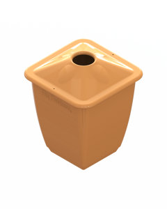 Extension set plastic 50L hopper 45 rotomolding